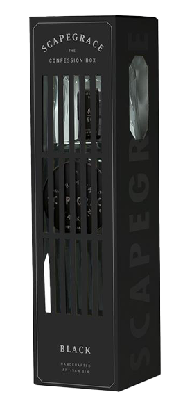 Image of Scapegrace "nero" Dry Gin Astuccio con bicchiere070