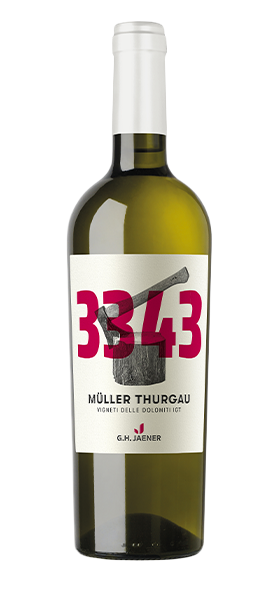 M¸ller Thurgau 3343 Vigneti delle Dolomiti IGT 2022