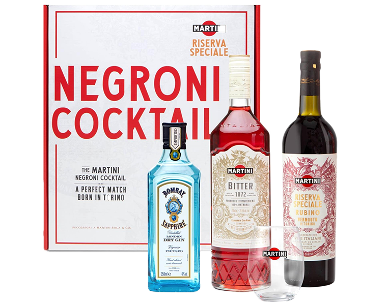 Image of Negroni Cocktail Kit By Martini070