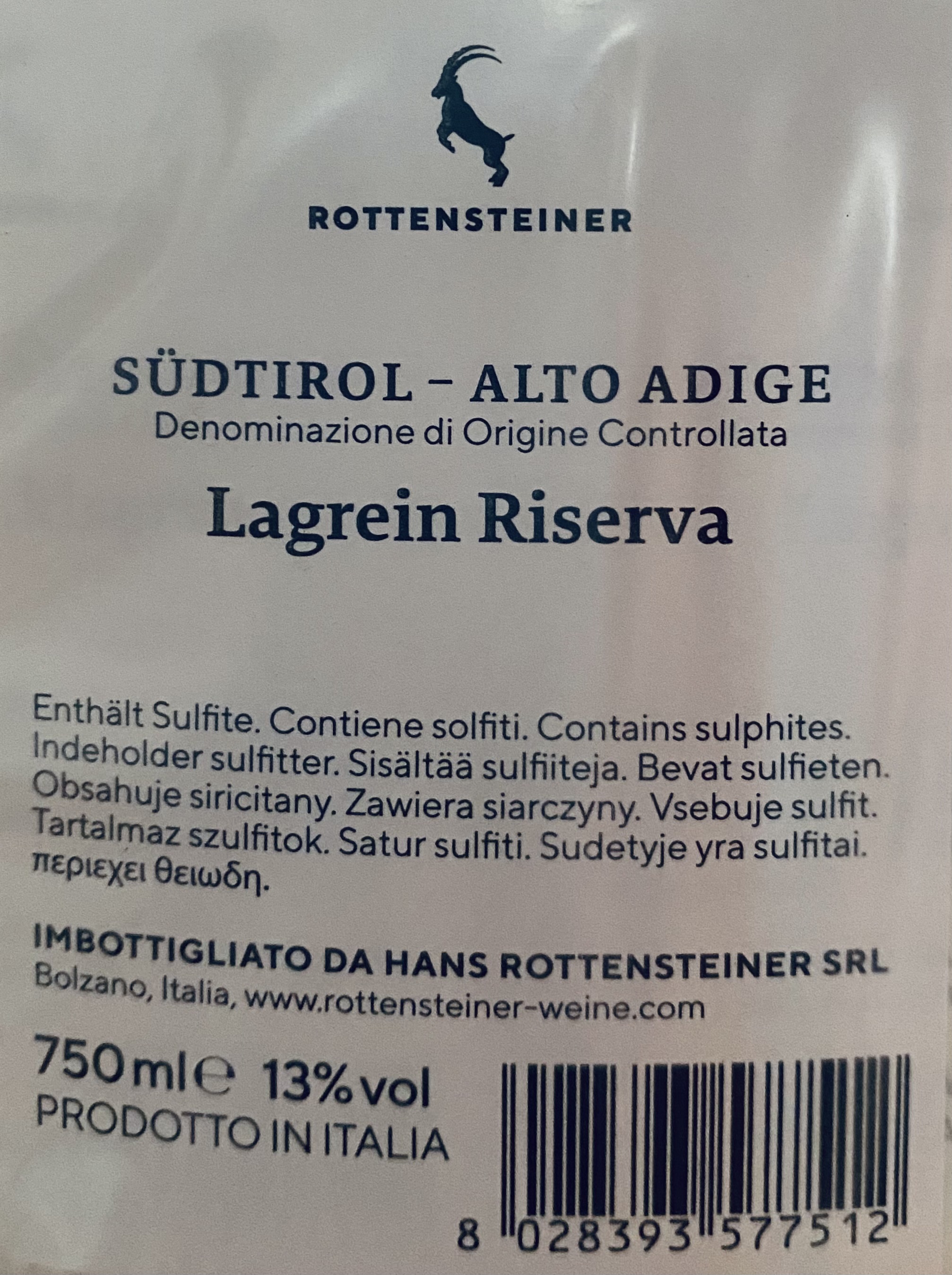 Lagrein Riserva Alto Adige DOC | Svinando