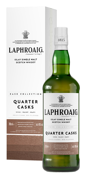 Laphroaig Islay Single Malt Scotch Whisky Quarter Cask