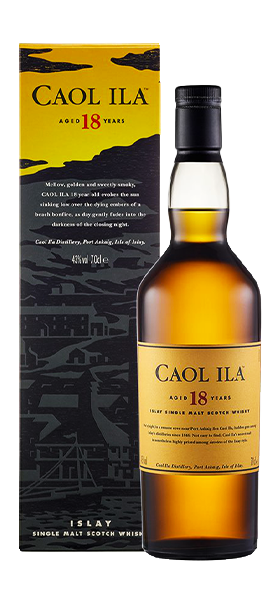 Caol Ila Islay Single Malt 18 Years Old