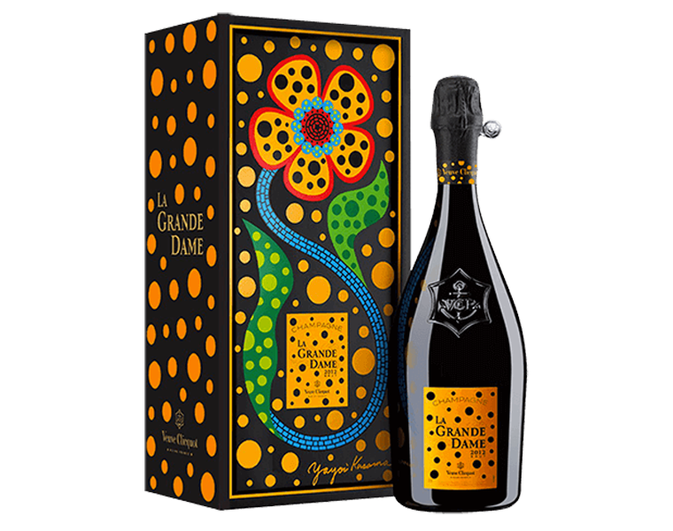 Image of La Grande Dame Veuve Clicquot by Yayoi Kusama 2012070