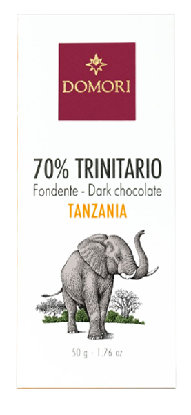 Image of Tavoletta Cioccolato Fondente Trinitario Tanzania 70%070