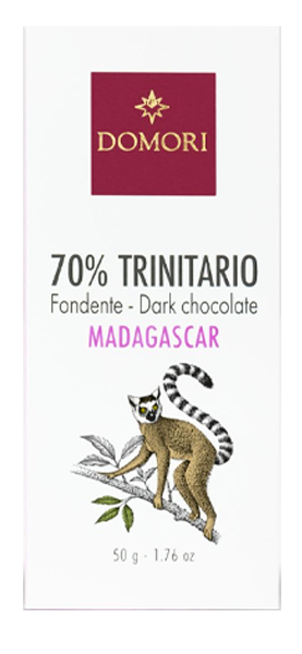 Image of Tavoletta Cioccolato Fondente Trinitario Madagascar 70%070