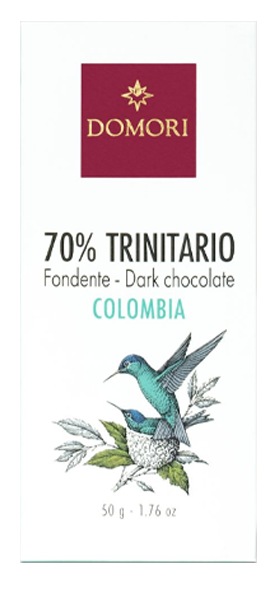 Image of Tavoletta Cioccolato Fondente Trinitario Colombia 70%070