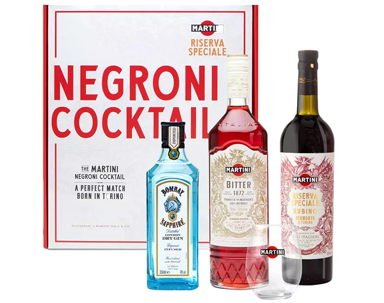 Negroni Cocktail Kit By Martini