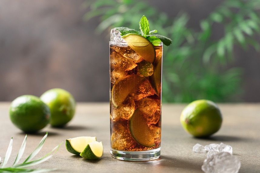 cuba libre cocktail rum