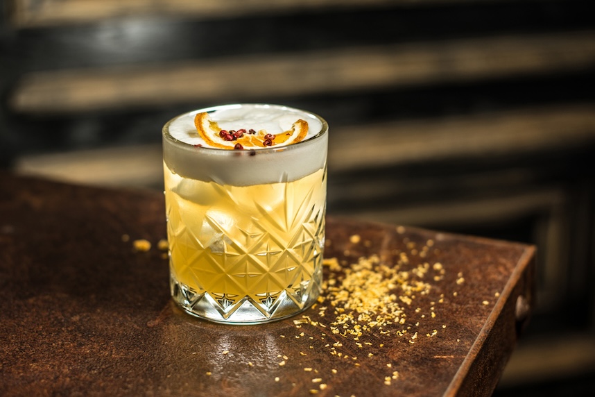 whiskey sour drink bourbon